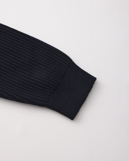 Cuello Redondo de Punto de Costilla