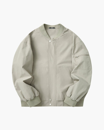 Chaqueta Bomber Minimalista