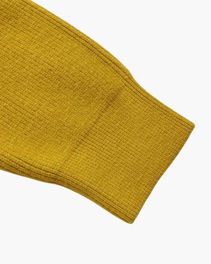 Suéter de punto con media cremallera refinado