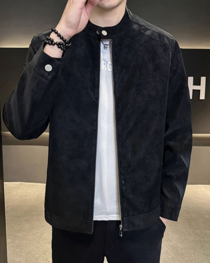 Chaqueta de Piel de Ante Estate