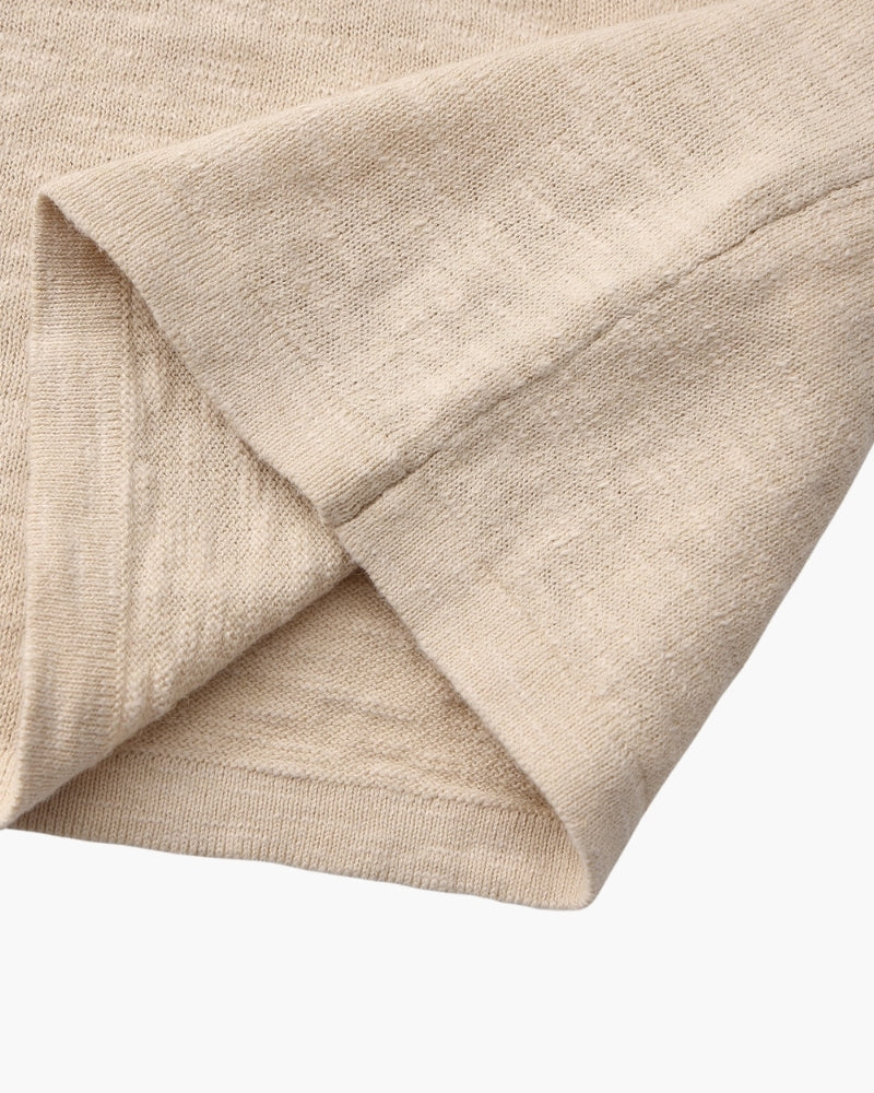 Camisa esencial de lino y algodón