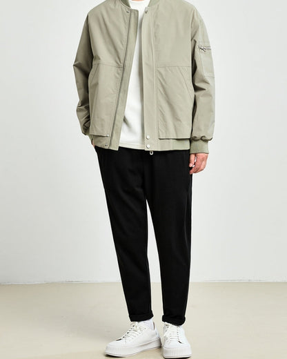 Chaqueta Bomber Minimalista