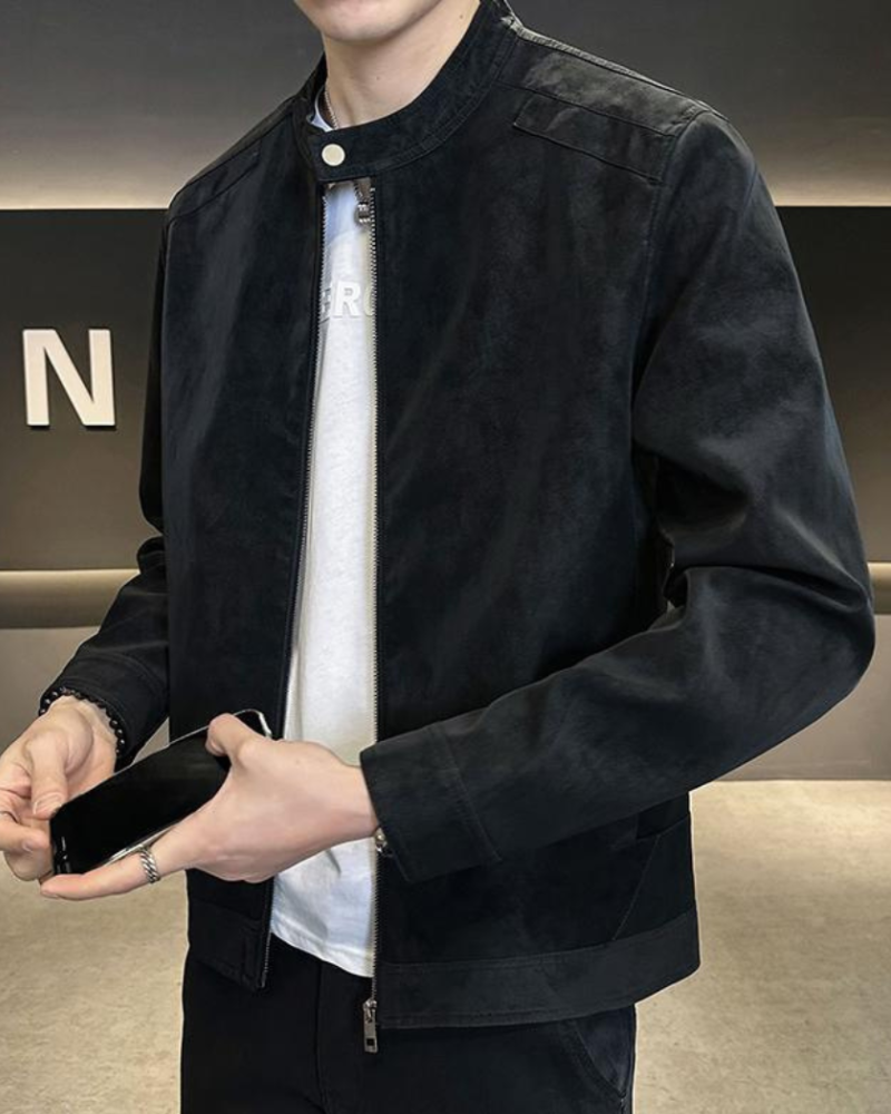 Chaqueta de Piel de Ante Estate