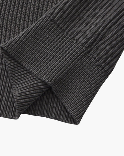 Cuello Redondo de Punto de Costilla