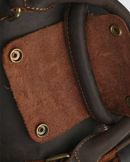 Maleta de cuero Montague