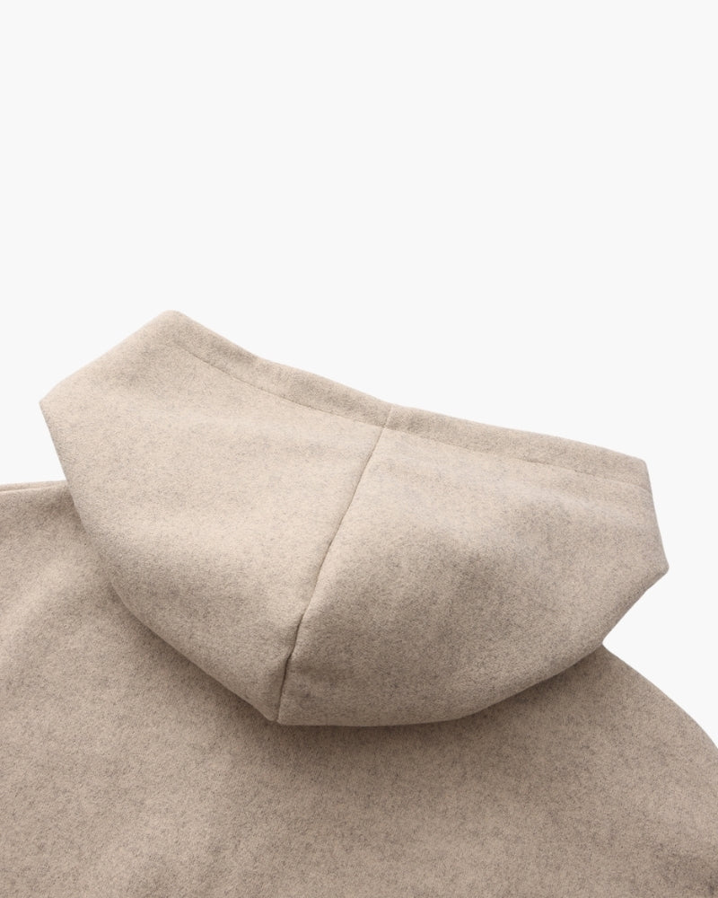 Gabardina con cremallera de lana Marlow