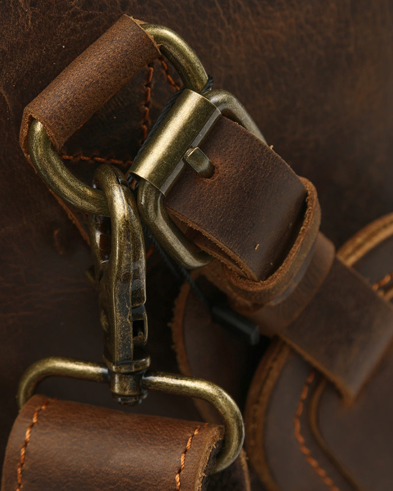 Maleta de cuero Montague