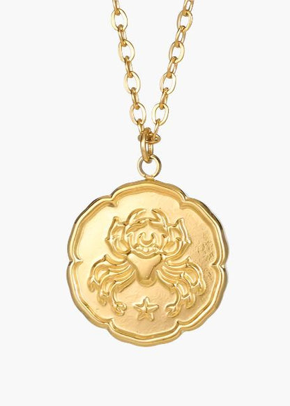 Collar de signo zodiacal - Oro